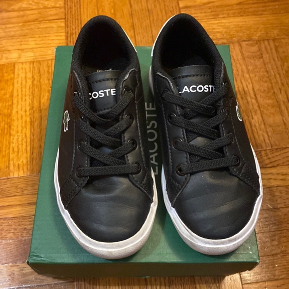 LACOSTE Preowned Toddler Shoes Size 9 - Picture 2 of 8